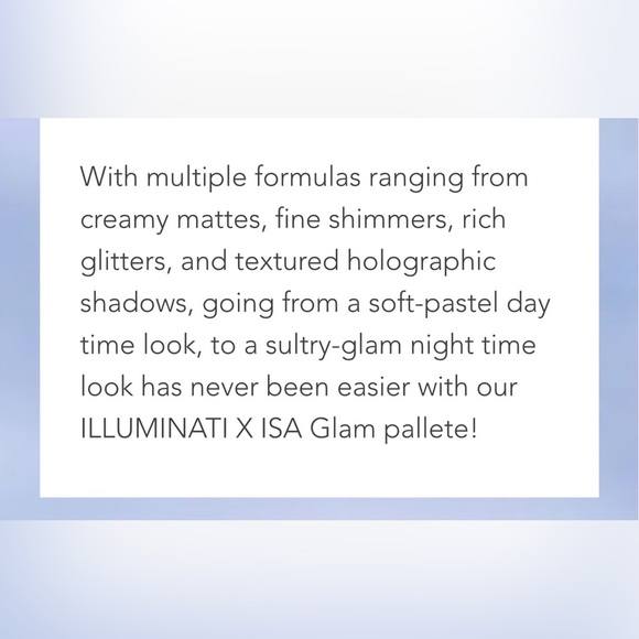 NIB Illuminati Cosmetics - Illuminati X Isa Eyeshadow Palette - Picture 6 of 10